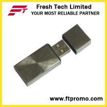 Outro estilo de bloco metálico USB Flash Drive (D304)
